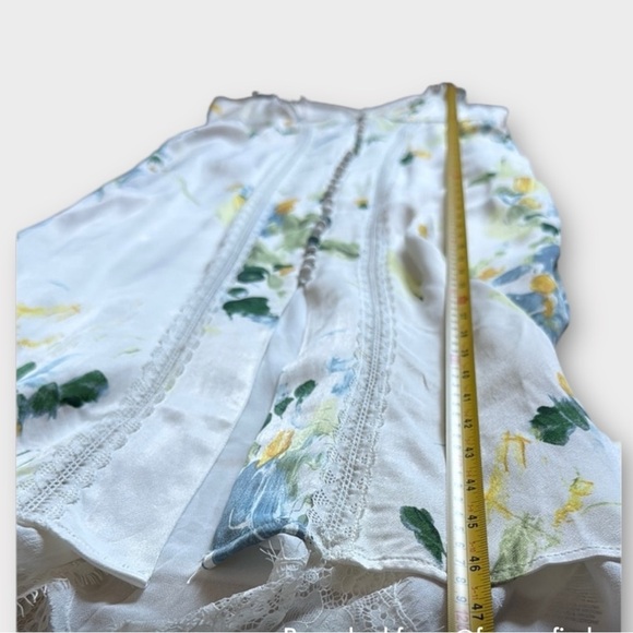 Anthropologie Lace Button Slip Dress - Picture 8 of 11